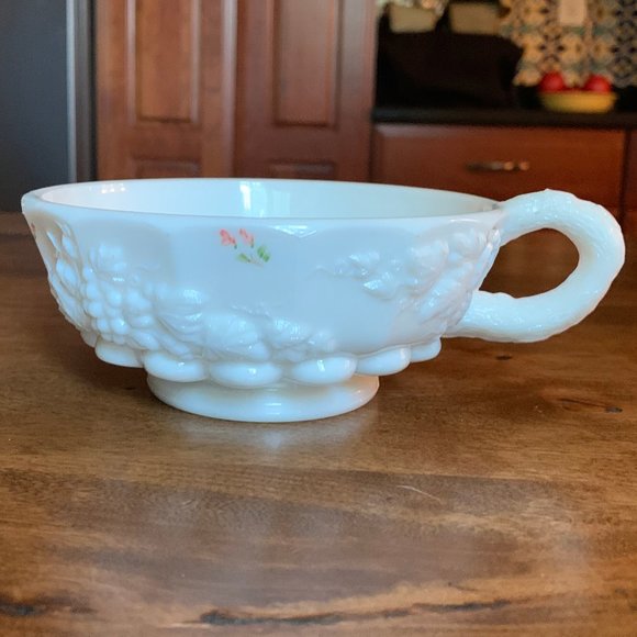 Vintage Westmoreland Milk Glass Candle Holder - Picture 2 of 11